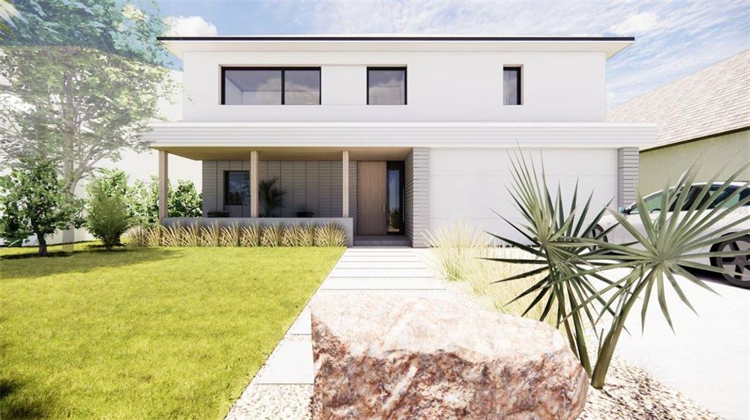 Exterior details and patio area of a home in , Lady Lake (Image 8).