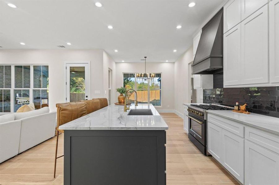 Furnished interior view inside a new home in , Denison (Image 12). Furnished interior view inside a new home in , Denison (Image 12).