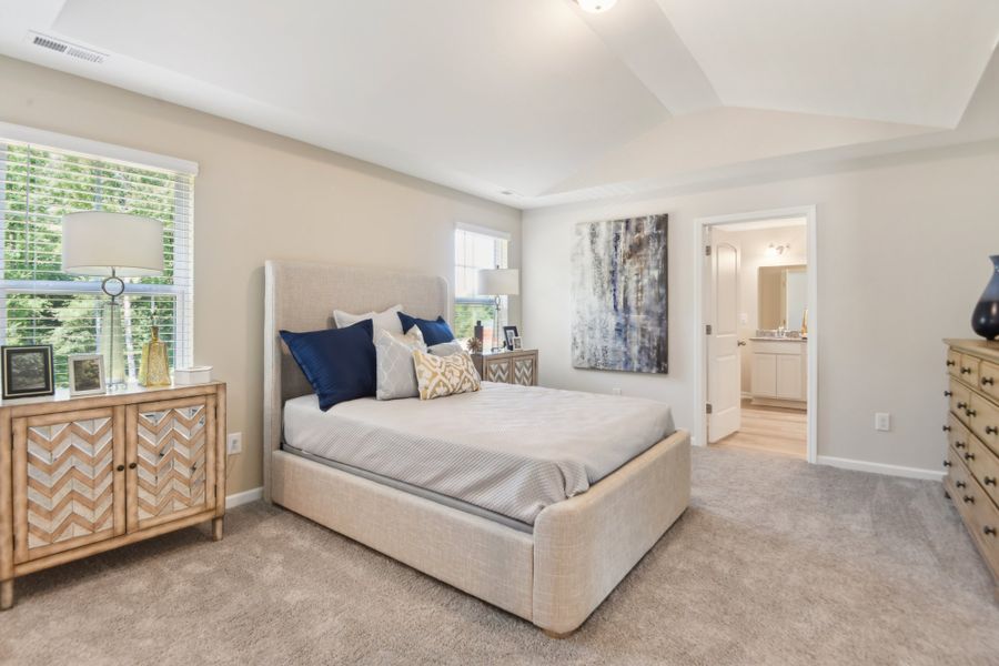 Representative furnished interior of a home built from the Benjamin by Great Southern Homes in Canopy Of Oaks, Sumter (Image 17).