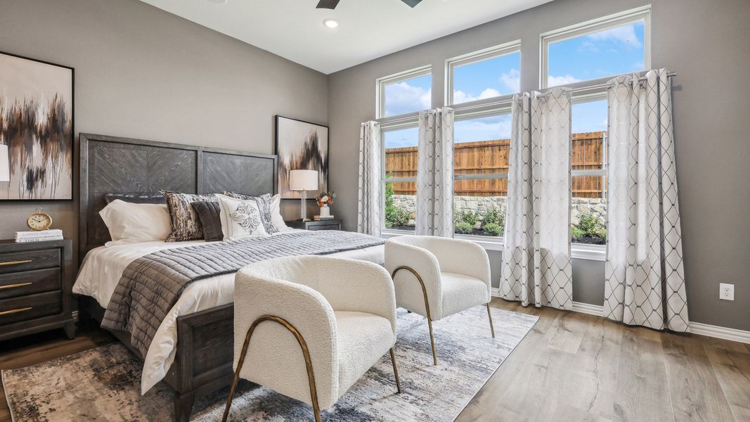 Representative furnished interior of a home built from the Oleander by Brightland Homes in Churchill, Anna (Image 10).