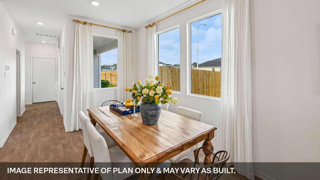 Furnished interior view inside a new home in Valverde, Bastrop (Image 8).