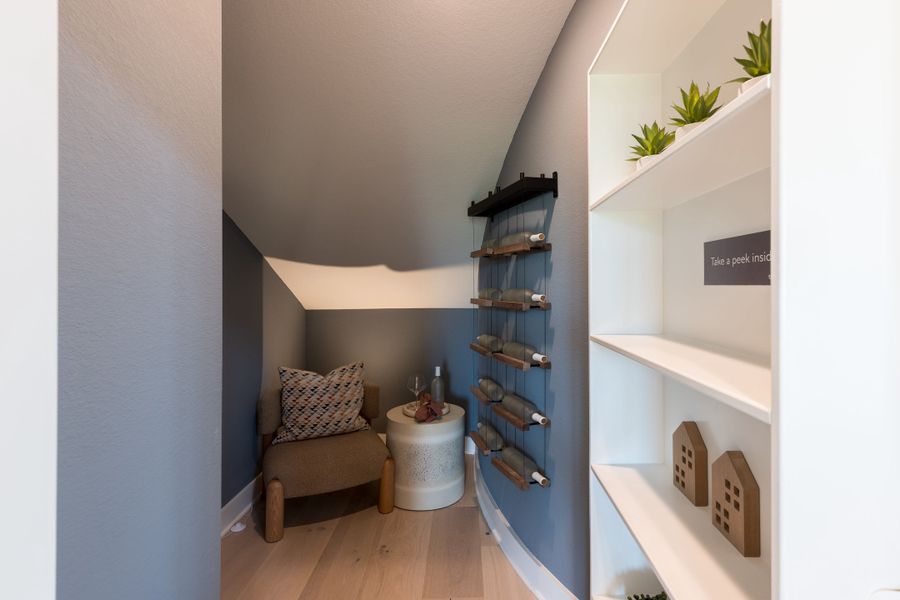 Representative furnished interior of a home built from the Woodbridge by Tri Pointe Homes in Bridgeland, Cypress (Image 25).