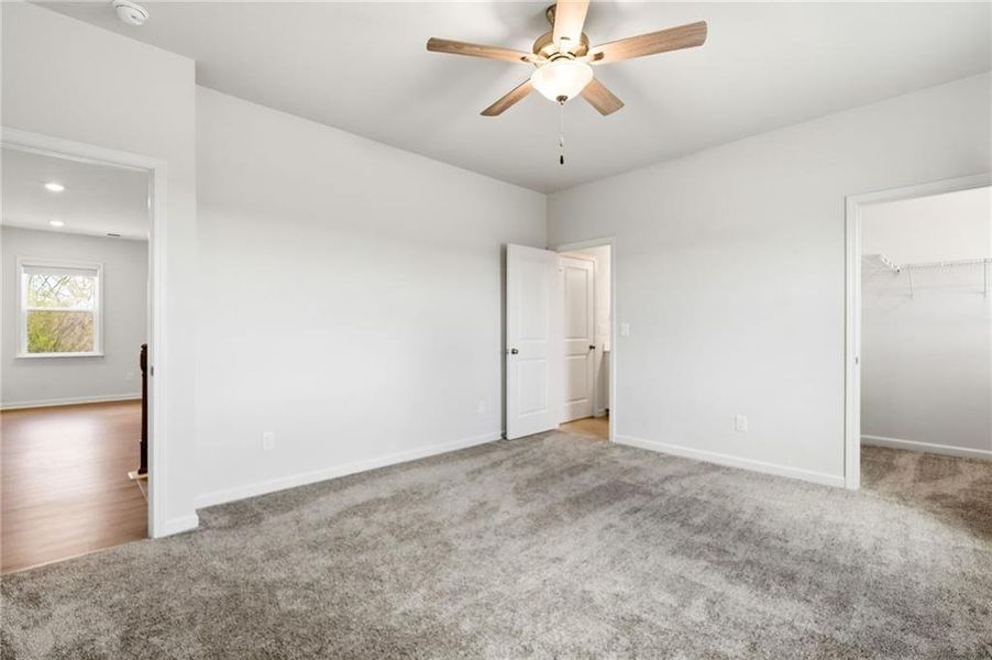 Spacious, unfurnished interior of a new home in Carmichael Farms, Canton (Image 34).