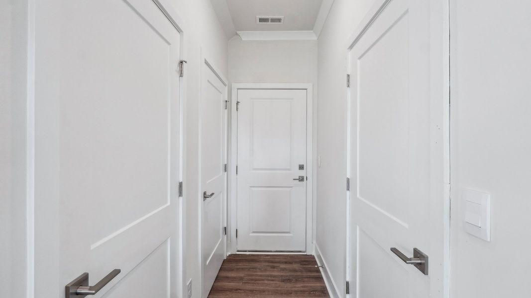 Representative unfurnished interior of a home built from the Willow by D.R. Horton in Westport, York (Image 18).