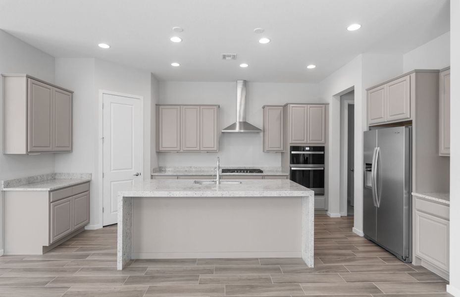 Furnished interior view inside a new home in Regent Hills - Meadow Series, Buckeye (Image 9).