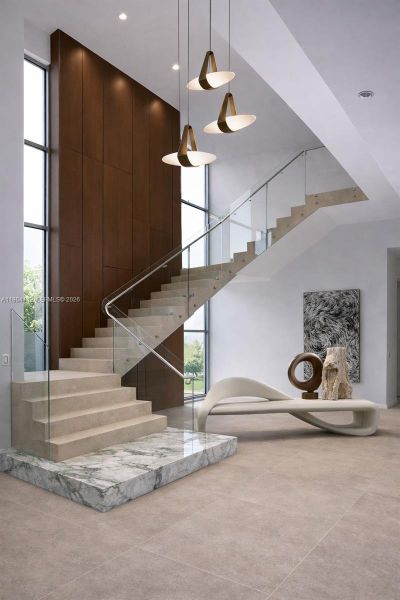 Furnished interior view inside a new home in , Pinecrest (Image 3).