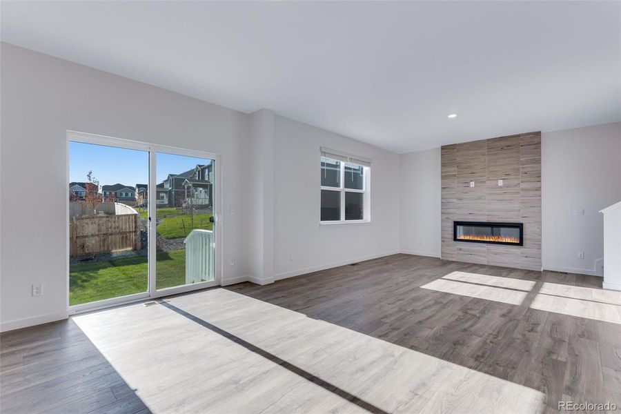 Spacious, unfurnished interior of a new home in Trails at Crowfoot, Parker (Image 35).