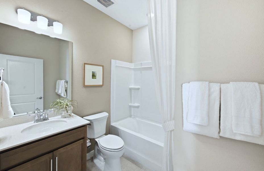 Representative furnished interior of a home built from the Contour by Del Webb in Del Webb Explore North River Ranch, Parrish (Image 15).