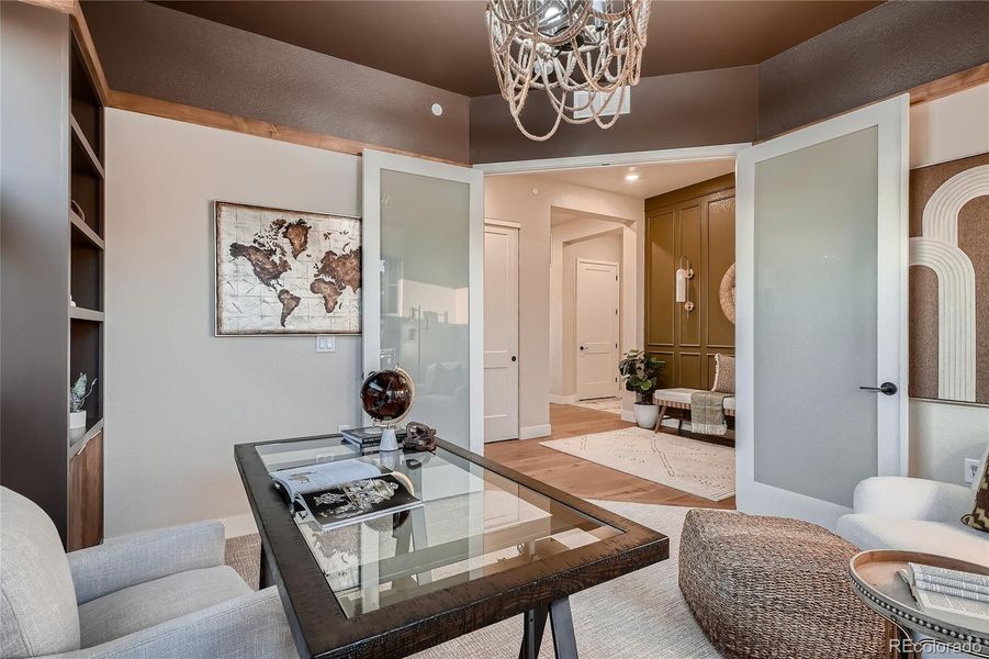 Furnished interior view inside a new home in , Westminster (Image 11).