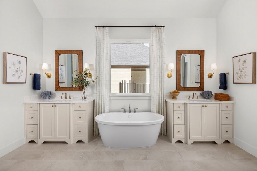 Furnished interior view inside a new home in Winding Creek, Rockwall (Image 14). Furnished interior view inside a new home in Winding Creek, Rockwall (Image 14).