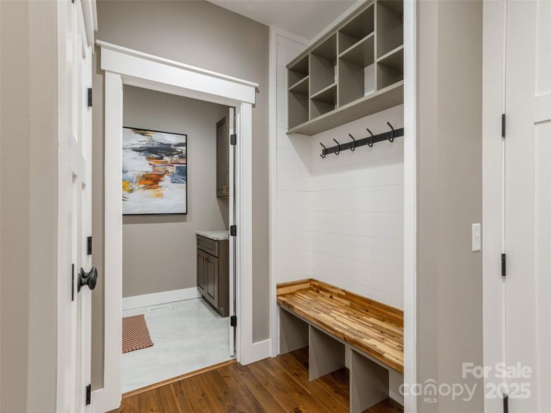 Furnished interior view inside a new home in , Hendersonville (Image 9).