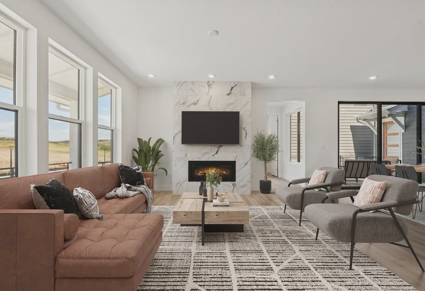 Homesite 288 Great Room - Virtually Staged - 3 of 14