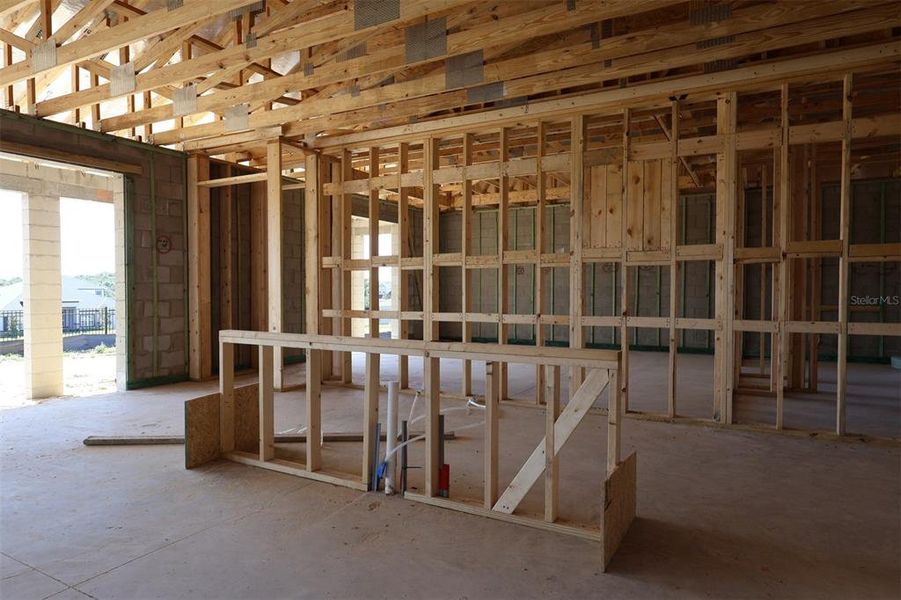 In-progress construction of a new home in Wolf Lake Ranch, Apopka, FL (Image 7).