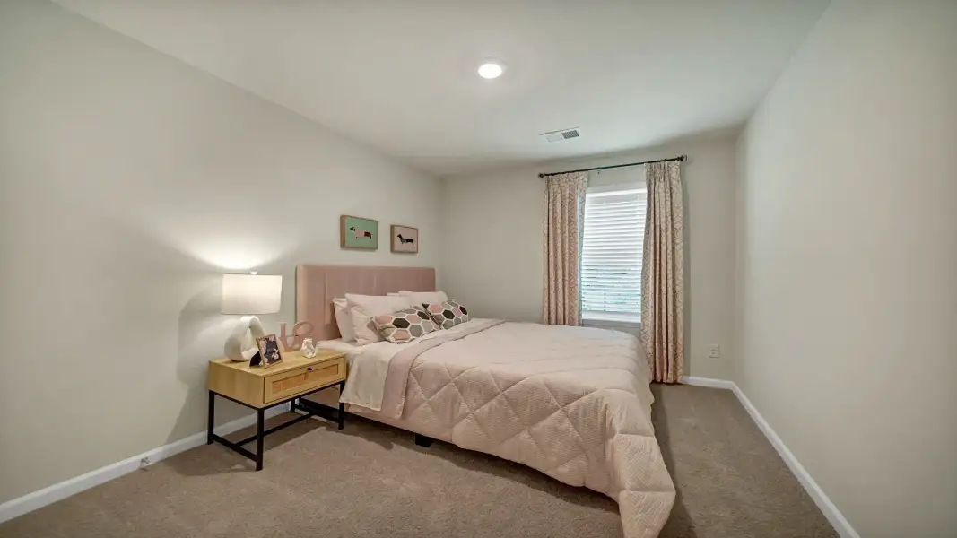Furnished interior view inside a new home in Hunter's Branch Townhomes, Hopkins (Image 20).