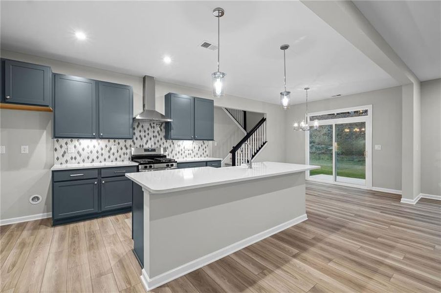 Furnished interior view inside a new home in Pickens Bluff, Hiram (Image 8).
