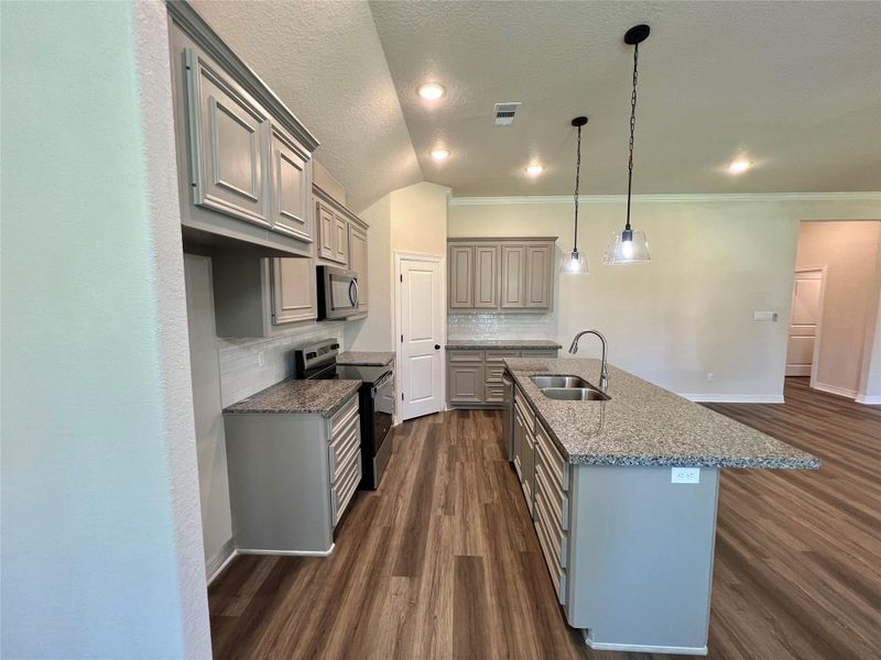 Furnished interior view inside a new home in , Angleton (Image 12).