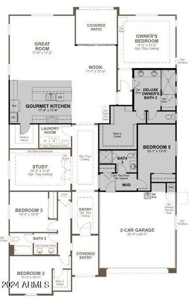 ARROYO SECO LOT 115 FLOORPLAN