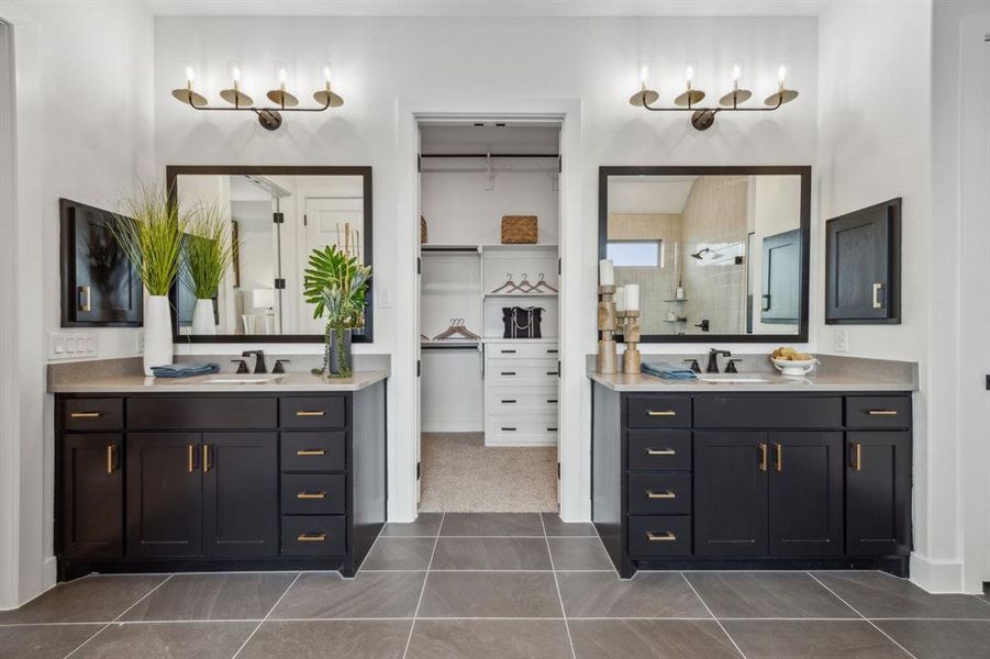 Furnished interior view inside a new home in Canyon Falls 90s, Northlake (Image 11).