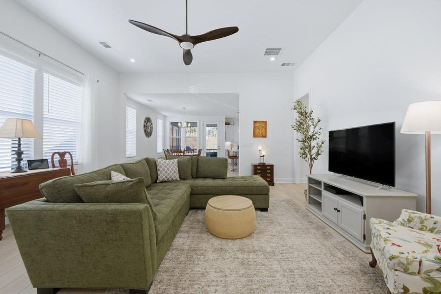 Furnished interior view inside a new home in , Hoschton (Image 17).