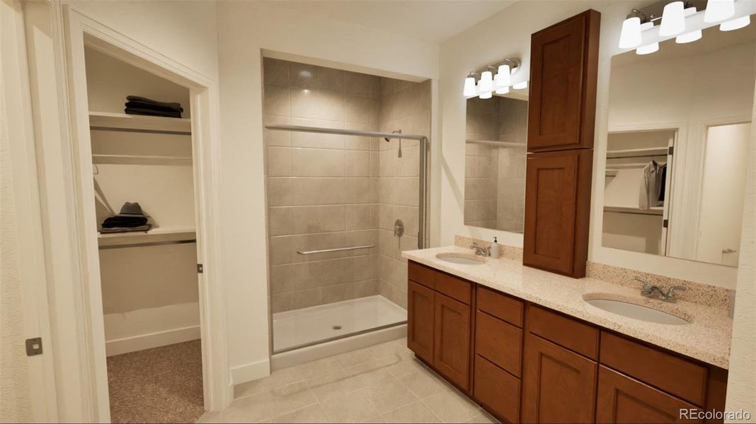 Furnished interior view inside a new home in , Aurora (Image 8).