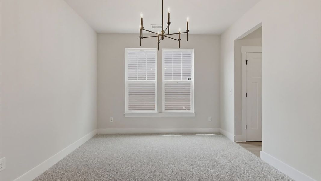 Furnished interior view inside a new home in The Reserve at Livingston Park, Easley (Image 7).