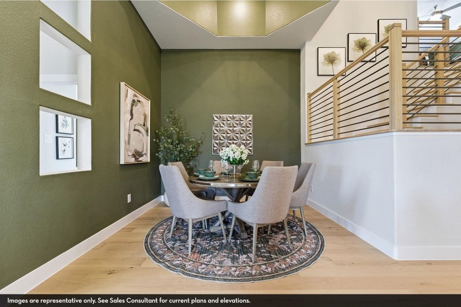 Furnished interior view inside a new home in Bay Creek, Baytown (Image 26).