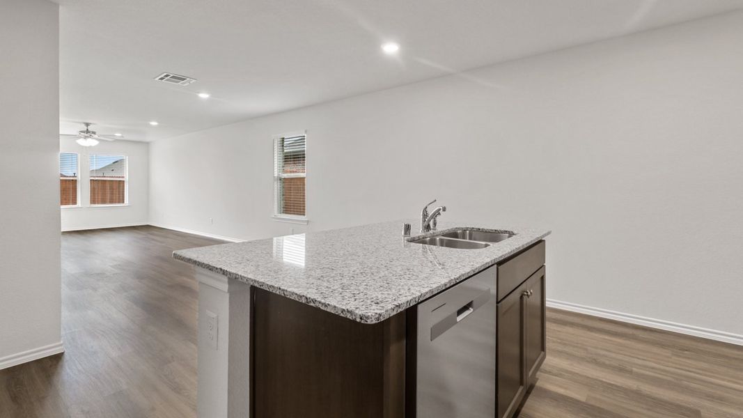 Representative furnished interior of a home built from the 1582 Shelby (Enclave Plan) by D.R. Horton in Elevon, Lavon (Image 4). Representative furnished interior of a home built from the 1582 Shelby (Enclave Plan) by D.R. Horton in Elevon, Lavon (Image 4).