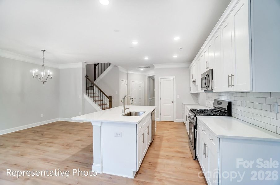 Furnished interior view inside a new home in Harrisburg Village, Harrisburg (Image 4). Furnished interior view inside a new home in Harrisburg Village, Harrisburg (Image 4).