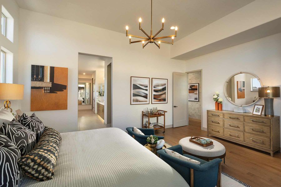 Furnished interior view inside a new home in Escena at Blossom Rock, Apache Junction (Image 7).