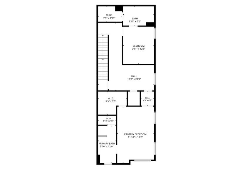 2D floor plan layout of this home in , Houston, TX (Image 29).