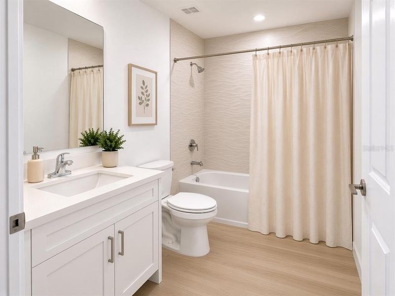 Furnished interior view inside a new home in , Bradenton (Image 5).