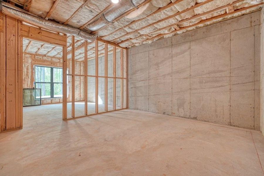 In-progress construction of a new home in , Canton, GA (Image 65).