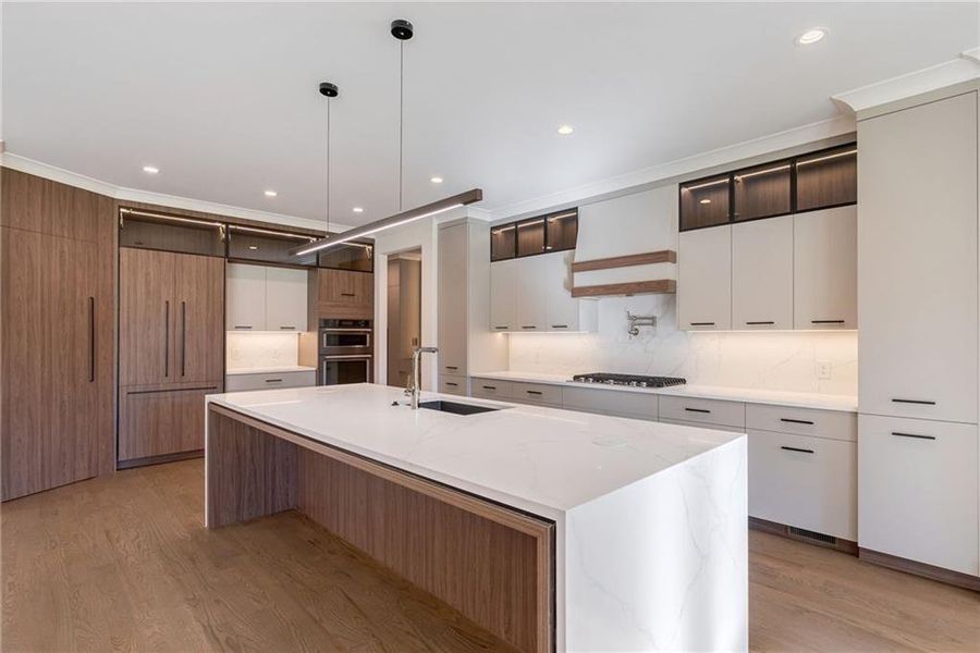 Furnished interior view inside a new home in , Sugar Hill (Image 56).