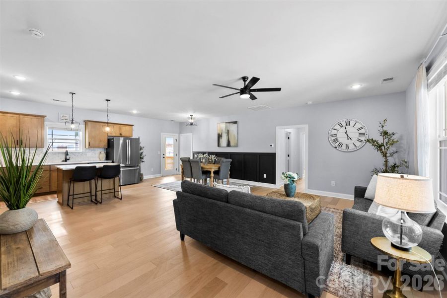 Furnished interior view inside a new home in , Lincolnton (Image 5).