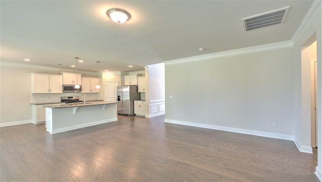 Spacious, unfurnished interior of a new home in Reserve at Tap Root Farms, Fletcher (Image 22). Spacious, unfurnished interior of a new home in Reserve at Tap Root Farms, Fletcher (Image 22).
