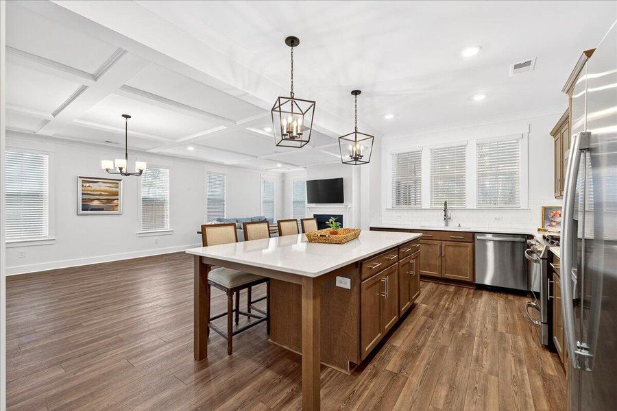 Furnished interior view inside a new home in , Summerville (Image 25).