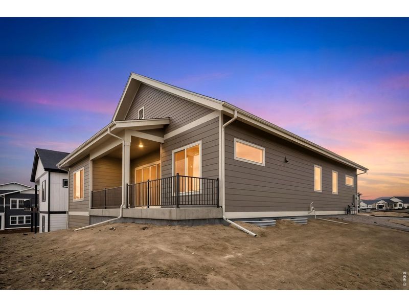 Exterior details and patio area of a home in , Fort Collins (Image 28).