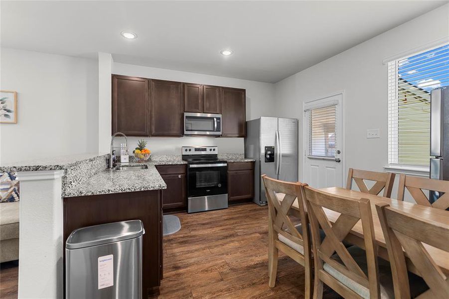 Furnished interior view inside a new home in , Everman (Image 14).