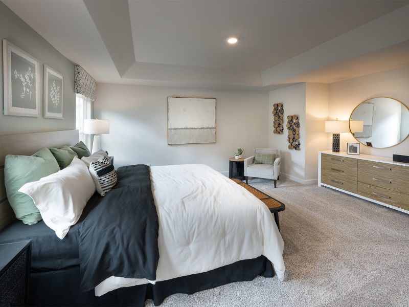 Furnished interior view inside a new home in Wexford Park, Fountain Inn (Image 8).