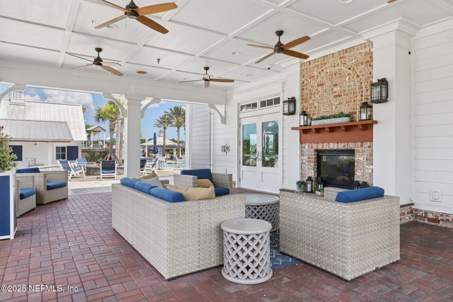 Furnished interior view inside a new home in , St. Augustine (Image 55).