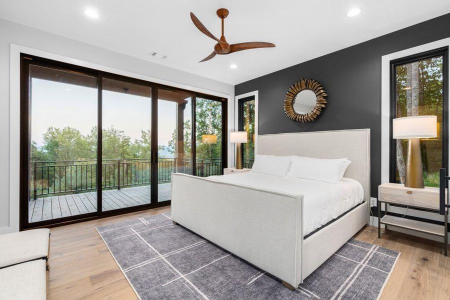 Furnished interior view inside a new home in , Blue Ridge (Image 46).