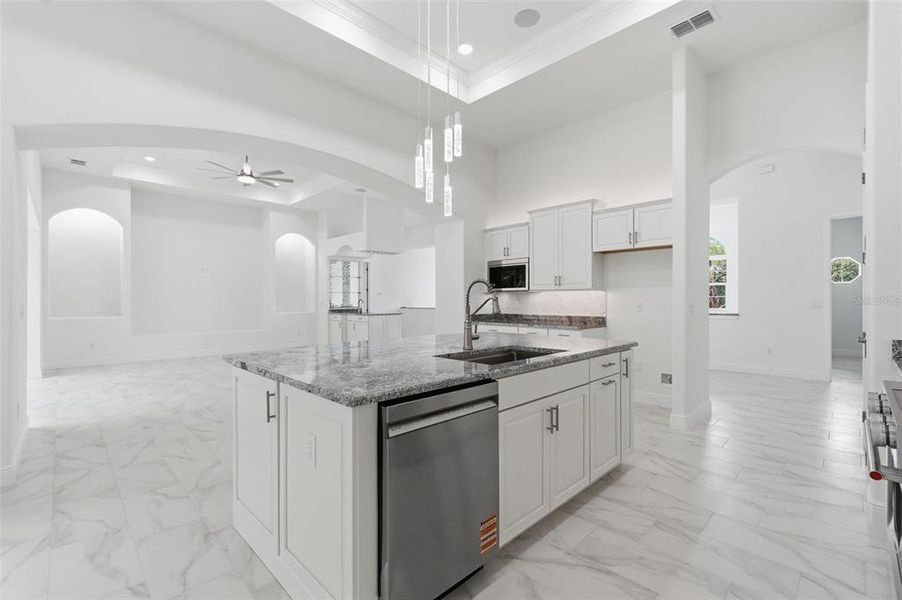 Furnished interior view inside a new home in , Hernando (Image 8).