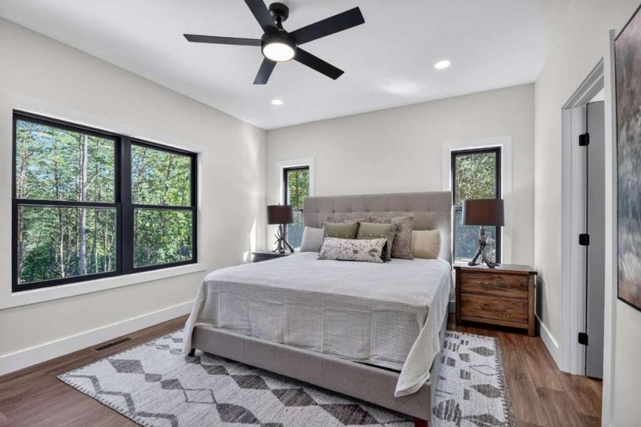 Furnished interior view inside a new home in , McCaysville (Image 15).