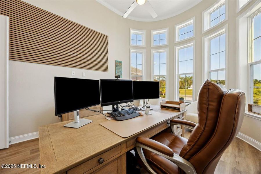 Furnished interior view inside a new home in Amelia National, Fernandina Beach (Image 10). Furnished interior view inside a new home in Amelia National, Fernandina Beach (Image 10).