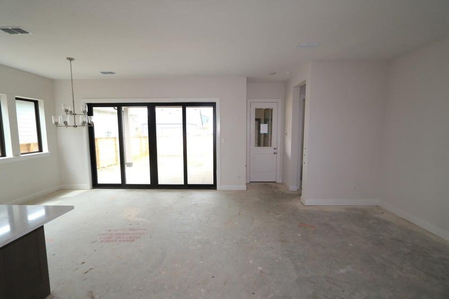Spacious, unfurnished interior of a new home in Indigo 50’ Homesites, Richmond (Image 3).