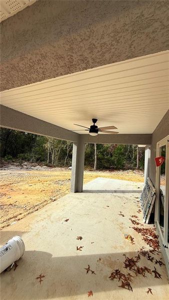 Exterior details and patio area of a home in , Ocklawaha (Image 3).