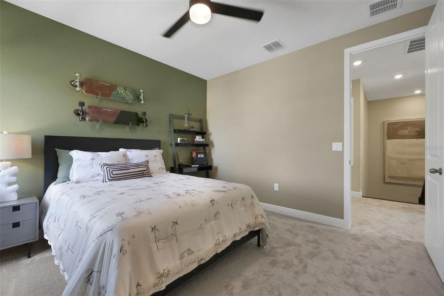 Furnished interior view inside a new home in Crossroads at Kelly Park, Apopka (Image 28).