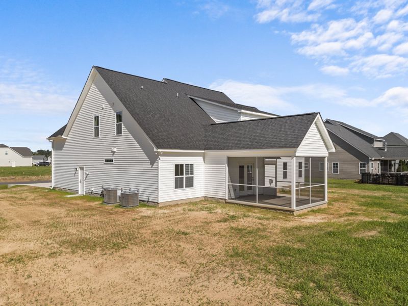 Representative exterior details of a home built from the Albemarle by Bill Clark Homes in Kennedy's Crossing, Grimesland (Image 4). Representative exterior details of a home built from the Albemarle by Bill Clark Homes in Kennedy's Crossing, Grimesland (Image 4).