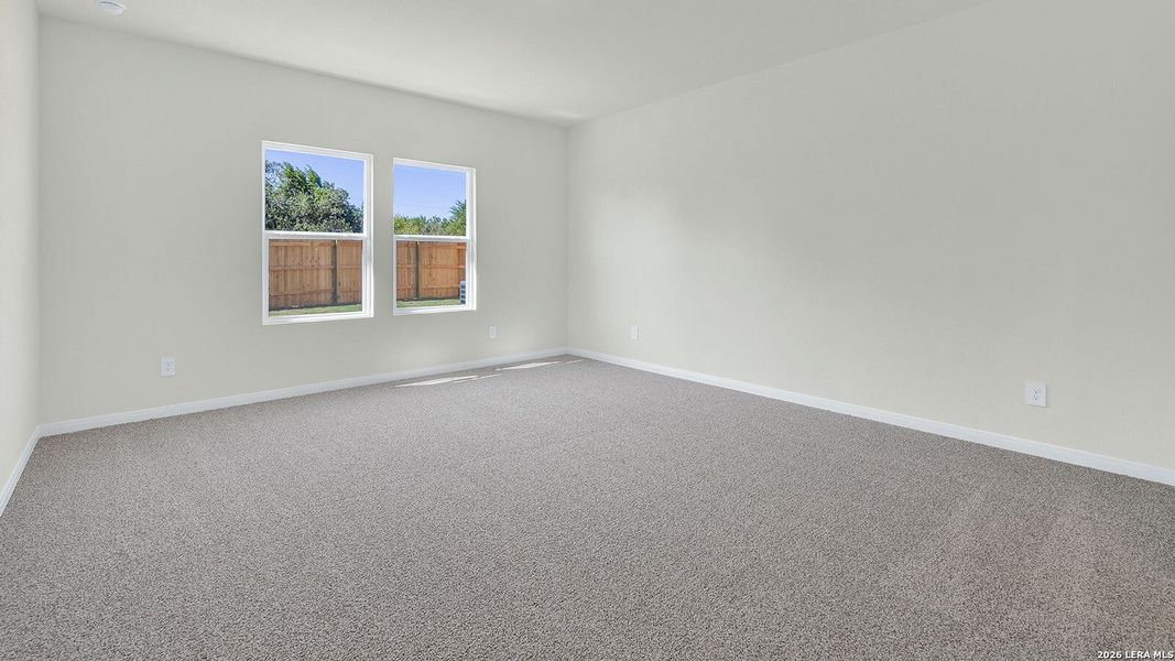 Spacious, unfurnished interior of a new home in Paramount, Kyle (Image 23).