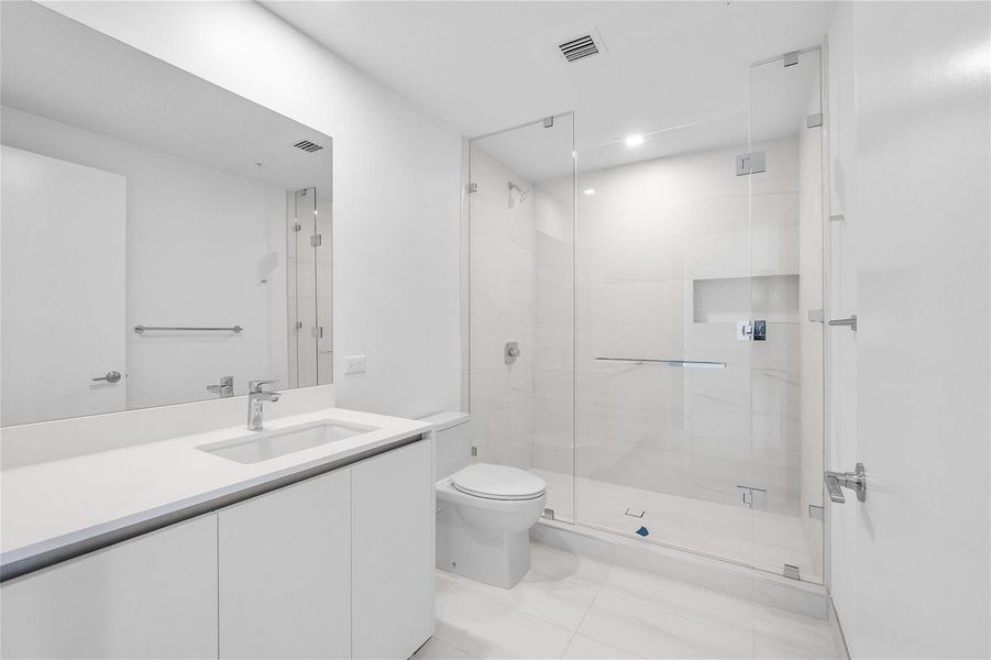 Bathroom #2 Walk in Shower